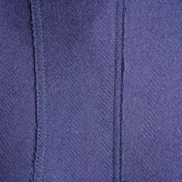 NEW Les Copains Stand Collar Navy Military Coat 42EU - Picture 2 of 8